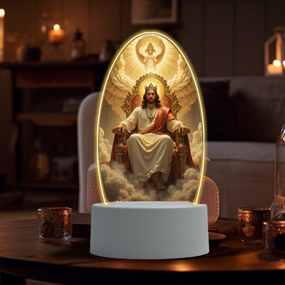Virgin Mary Prayer Night Light