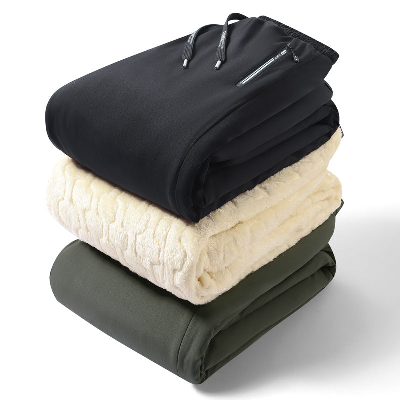 🔥Hot Sale-49% Off🔥Men's Fleece Lined Waterproof & Windproof Thermal Pants