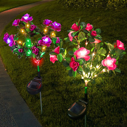 🎁Hot Sale Promotion 49% OFF🔥 Outdoor Waterproof Artificial Azalea Solar Lights