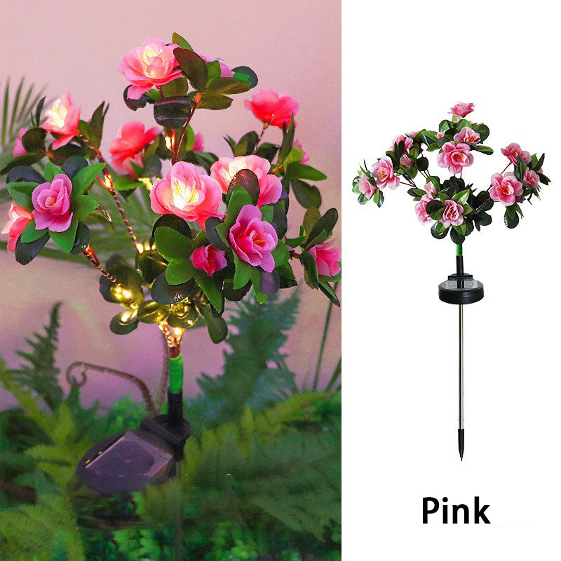 🎁Hot Sale Promotion 49% OFF🔥 Outdoor Waterproof Artificial Azalea Solar Lights