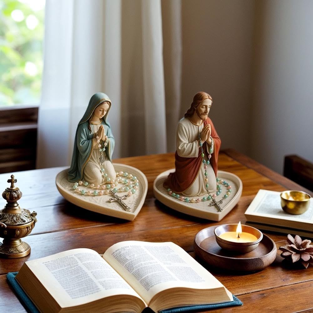 Virgin Mary Rosary Holder