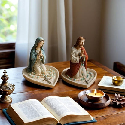 Virgin Mary Rosary Holder