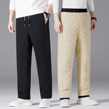 🔥Hot Sale-49% Off🔥Men's Fleece Lined Waterproof & Windproof Thermal Pants