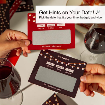 It's a Date! - 40 Romantic Scratch Off Date Night Cards for Couples