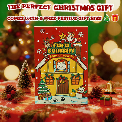30pcs Random Christmas Squishy Pop Box (Limited Holiday Edition)
