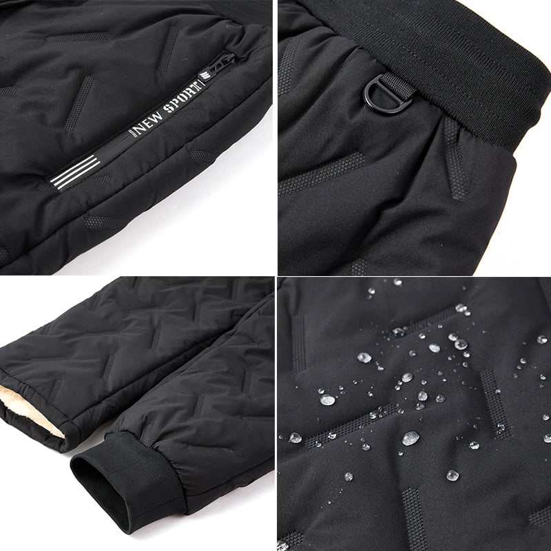 🔥Hot Sale-49% Off🔥Men's Fleece Lined Waterproof & Windproof Thermal Pants