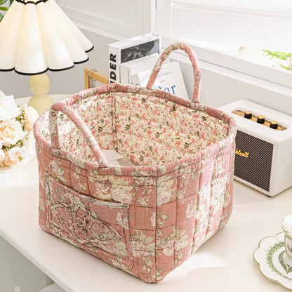 Hot Sale 45% OFF- Boho Fabric Storage Basket