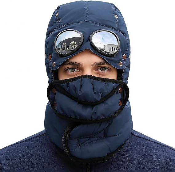 🔥❄️Winter 4 in 1 Windproof Warm Hat Detachable Mask Neckband (Buy 2 Free Shipping)