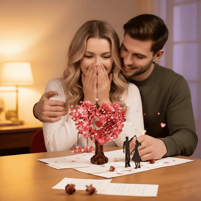 💌Premium 3D Pop-Up Romantic Anniversary & Valentine’s Card