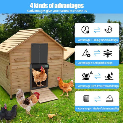 🐔🔒 Automatic Chicken Coop Door