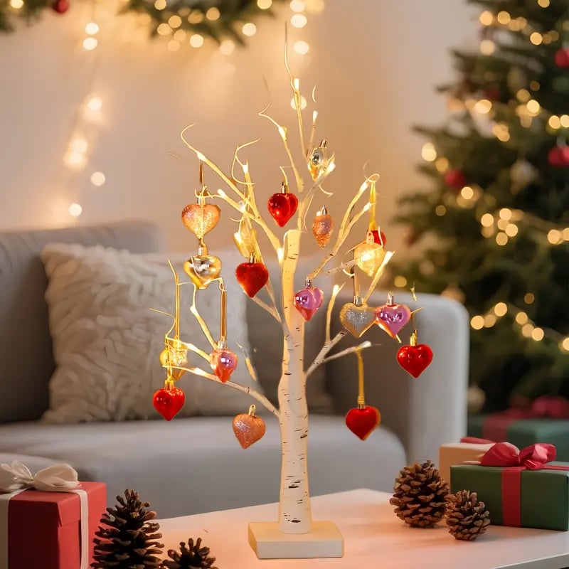 🔥Valentine's Day Pre-Sale 49% OFF ❤️Romantic Heart-Shaped Birch Tree Lamp