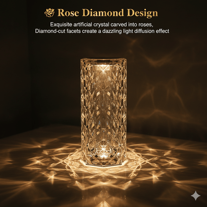 🔥Artificial Crystal Table Lamp(Can Switch 16 Colors)