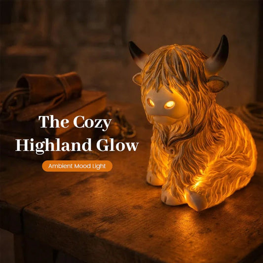 Glowing Highland Cow Lamp (Buy 2 Free Shipping)