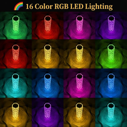 🔥Artificial Crystal Table Lamp(Can Switch 16 Colors)