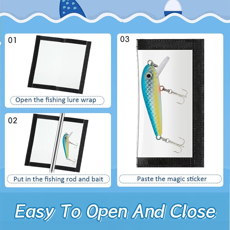 🔥Clear Fishing Lure Wraps