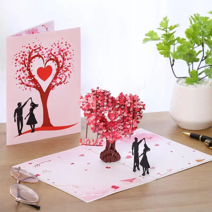💌Premium 3D Pop-Up Romantic Anniversary & Valentine’s Card