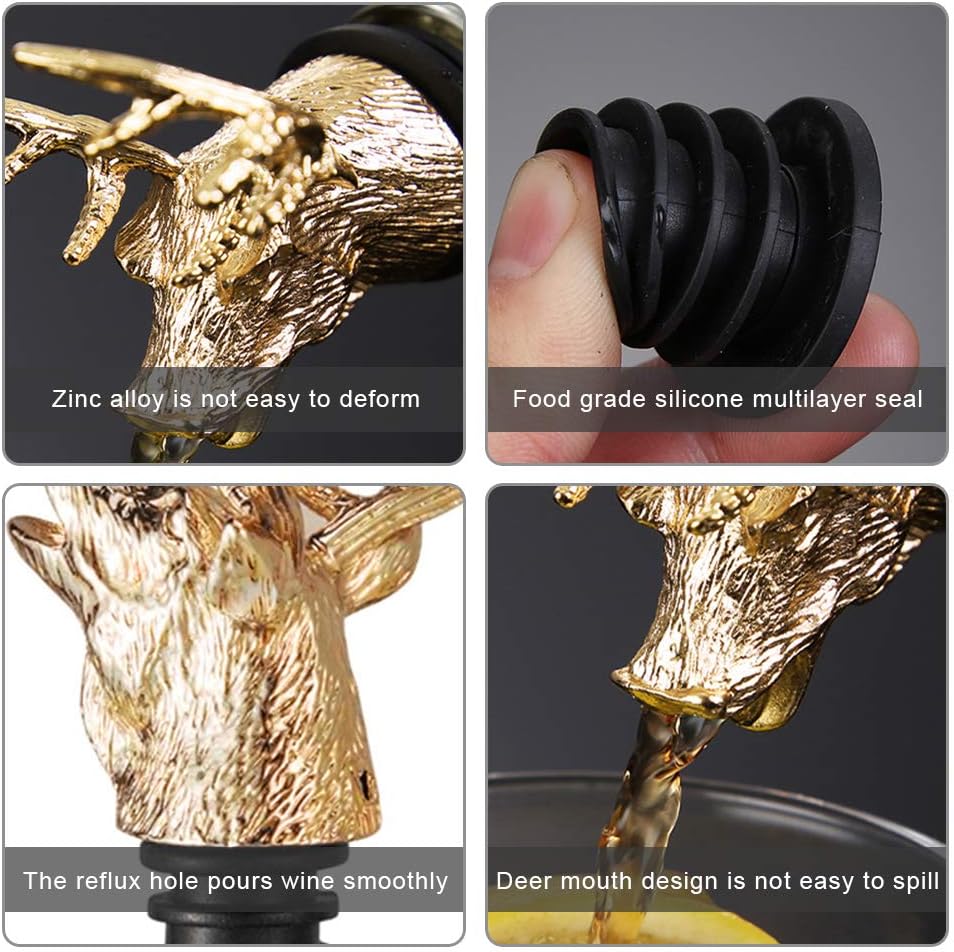 🦌Deer Head Wine Aerator Pourer🍾