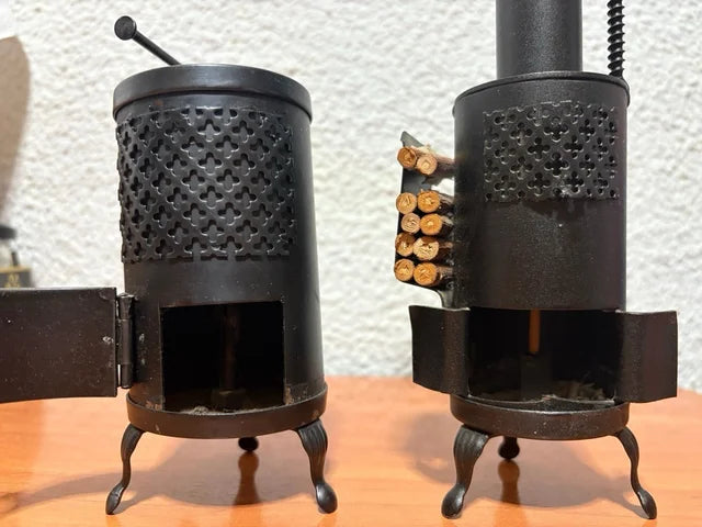 Mini Decorative Black Metal Incense Burner