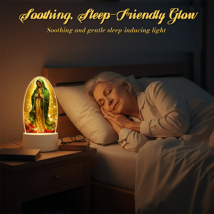 Virgin Mary Prayer Night Light