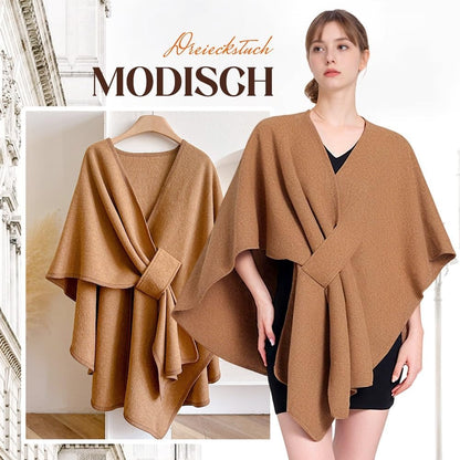 Elegant Wrap Shawl Soft Open Front Poncho Cape