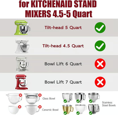 Practical & Durable Food Grade Kitchen Stand Mixer Silicone Liner Reusable