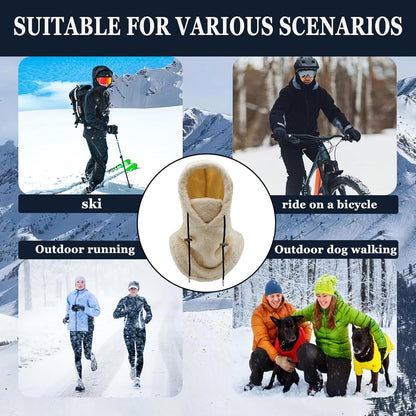 Unisex Balaclava Winter Wind-Resistant Hood Ski Mask