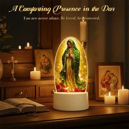 Virgin Mary Prayer Night Light