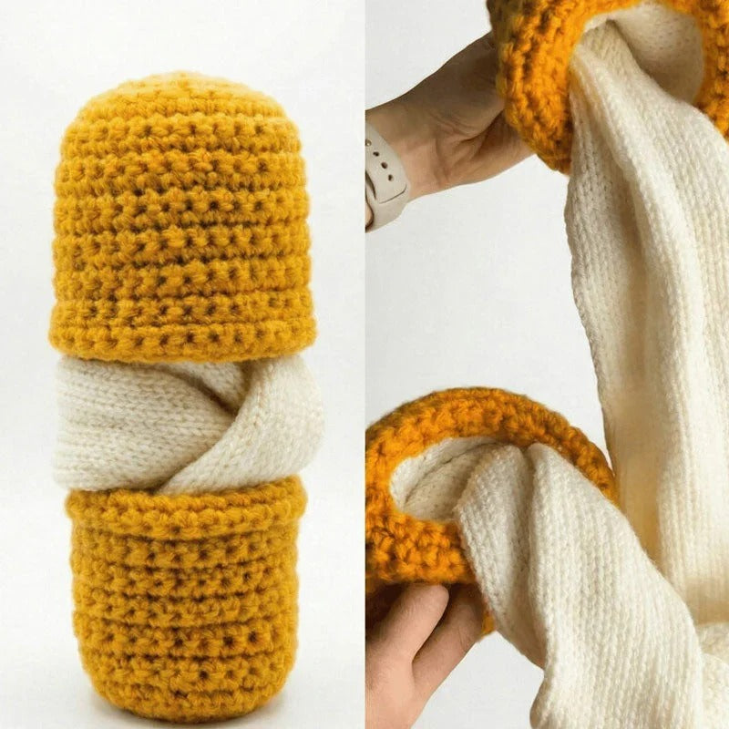 Mozzarella Stick Scarf - Fun & Warm Winter Gift