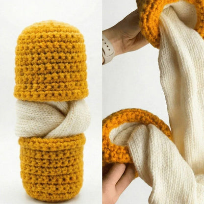 Mozzarella Stick Scarf - Fun & Warm Winter Gift