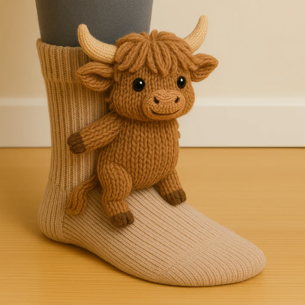 🎅Christmas Sale 49% Off 🎄3D Knit Animal Socks