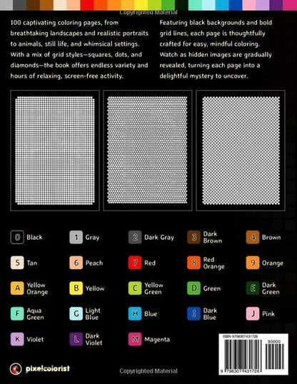 🎁Last Day Promotion 49% OFF🔥🎨 100 Color by Number Mysteries Book