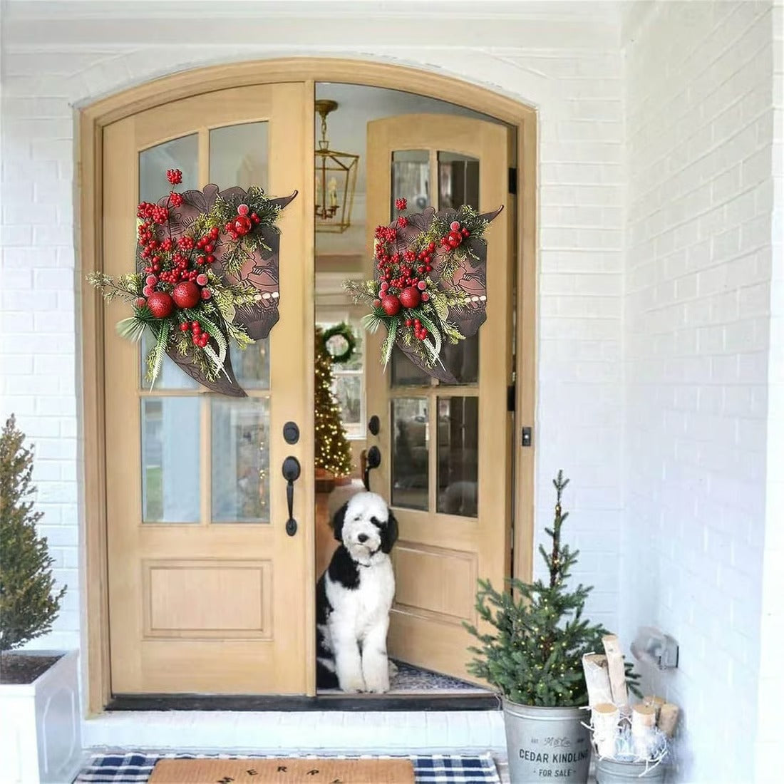 ⏰Christmas Sale 49% OFF🐴Horse Head Wreath for Christmas