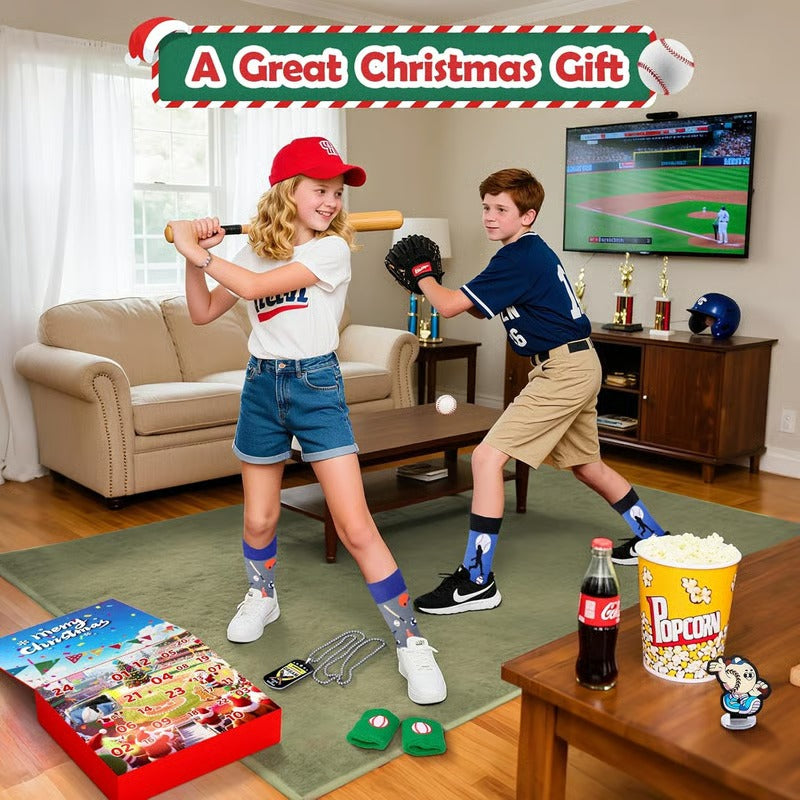🎄⚾ Christmas Baseball Advent Calendar 2025 – 24 Days of Surprises
