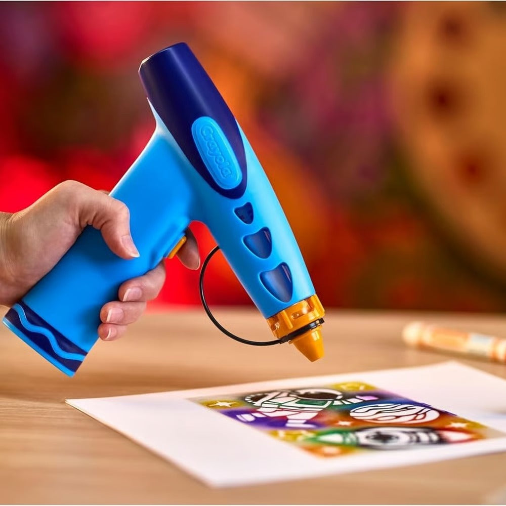 🎁Last Day Promotion 49% OFF🔥Marker Airbrush Spray DIY Craft Art Kit For Kids With 8 Washable Markers & 5 Stencils