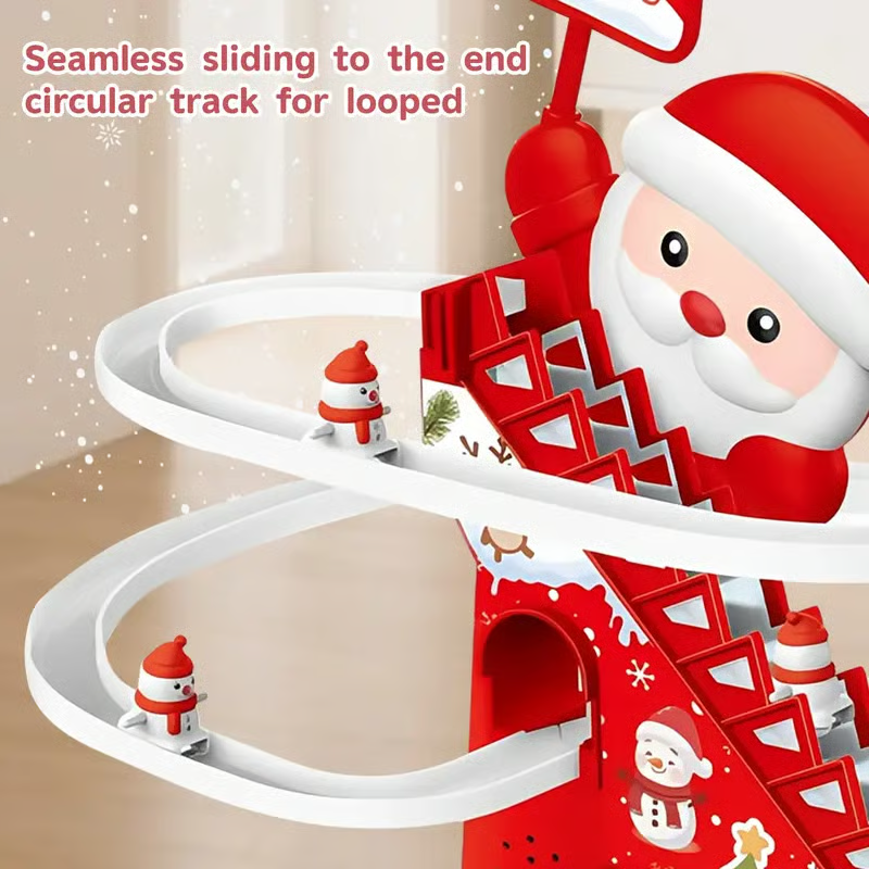 🎅Santa Electric Slide Climbing Toys for Automatic Stairs🛷