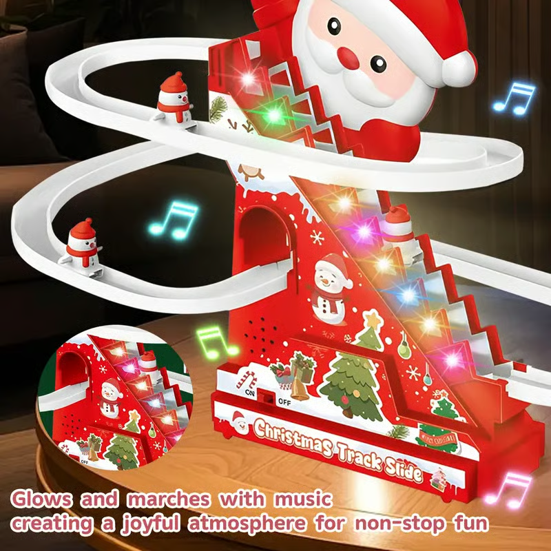🎅Santa Electric Slide Climbing Toys for Automatic Stairs🛷