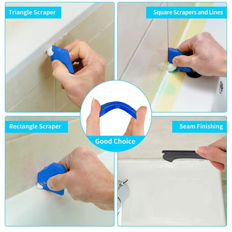 Silicone Caulking Tools 3 in 1 Grout Removal Tool