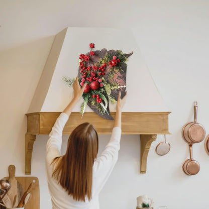 ⏰Christmas Sale 49% OFF🐴Horse Head Wreath for Christmas