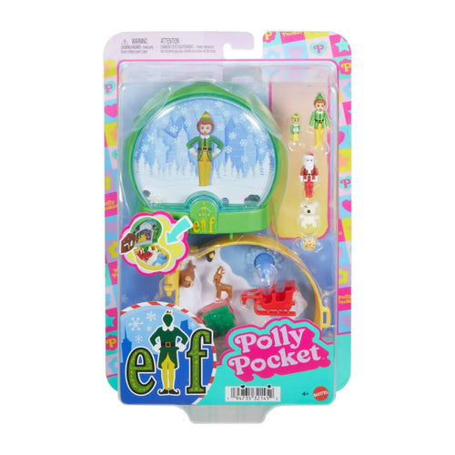 Polly Pocket Micro Buddy & Santa Dolls and Playset