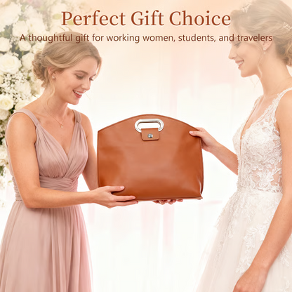 💼(2PCS SET) Laptop Waterproof Leather Bag for Women Handbag