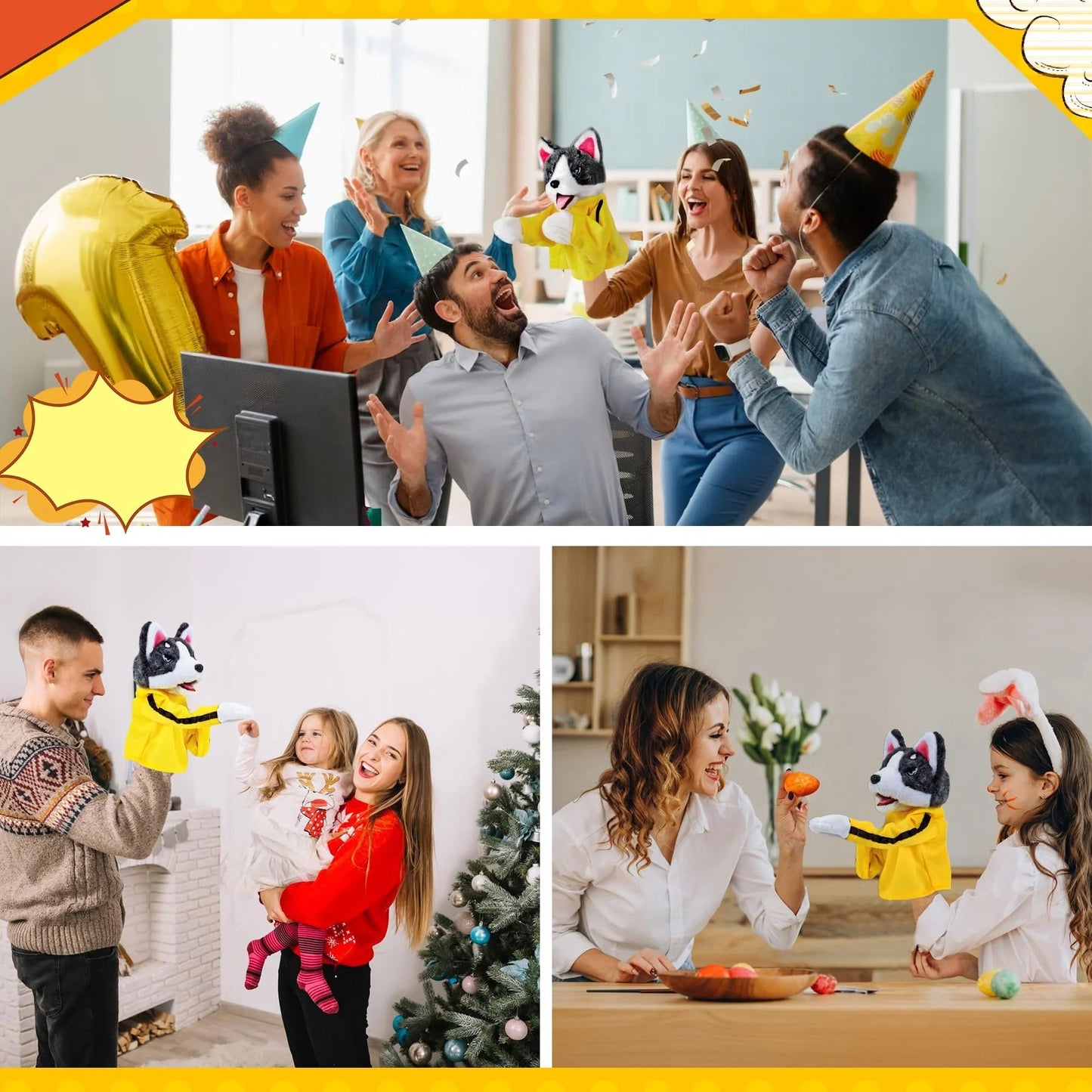 Kung Fu Husky Boxing Puppet