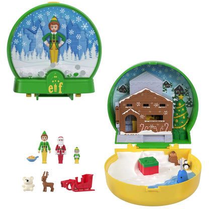 Polly Pocket Micro Buddy & Santa Dolls and Playset