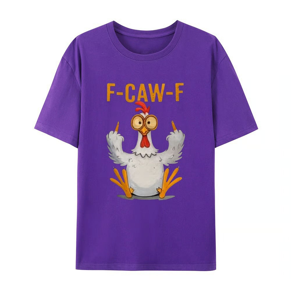(🔥HOT SALE - Buy 3 Free Shipping) F-Caw-F Funny Chicken T-shirt