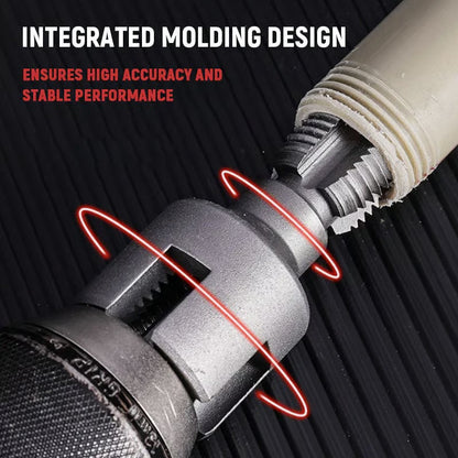 Integrated Internal & External Pipe Threading Tool
