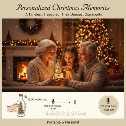 Christmas Tree Message In A Bottle