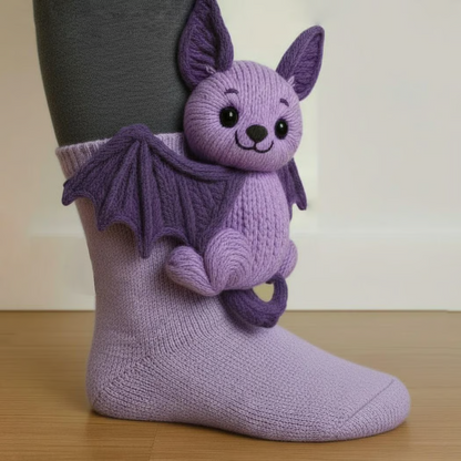 🎅Christmas Sale 49% Off 🎄3D Knit Animal Socks
