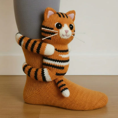 🎅Christmas Sale 49% Off 🎄3D Knit Animal Socks