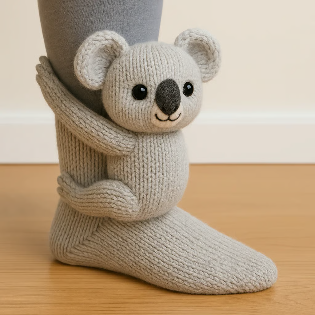 🎅Christmas Sale 49% Off 🎄3D Knit Animal Socks