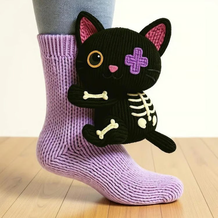 🎅Christmas Sale 49% Off 🎄3D Knit Animal Socks