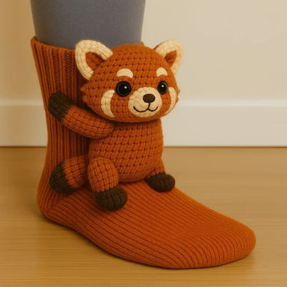🎅Christmas Sale 49% Off 🎄3D Knit Animal Socks